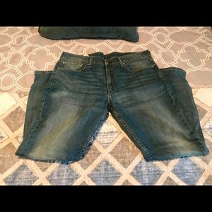 Blue Levi’s 511 Slim Taper 36 x 30 jeans.